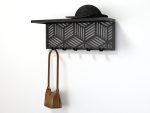 Wall Mounted Coat Hanger With Shelf Kubi - Image 2