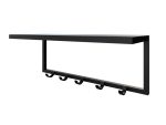 Wall Mounted Coat Hanger With Shelf Uzen