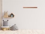 Long Wall Mounted Coat Hanger for Cloakroom 100 cm - Image 4