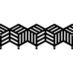 Wall Mounted Coat Hanger Cube 50 cm