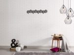 Wall Mounted Coat Hanger Geometric 80 cm - Image 3