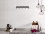 Wall Mounted Coat Hanger Geometric 90 cm - Image 3