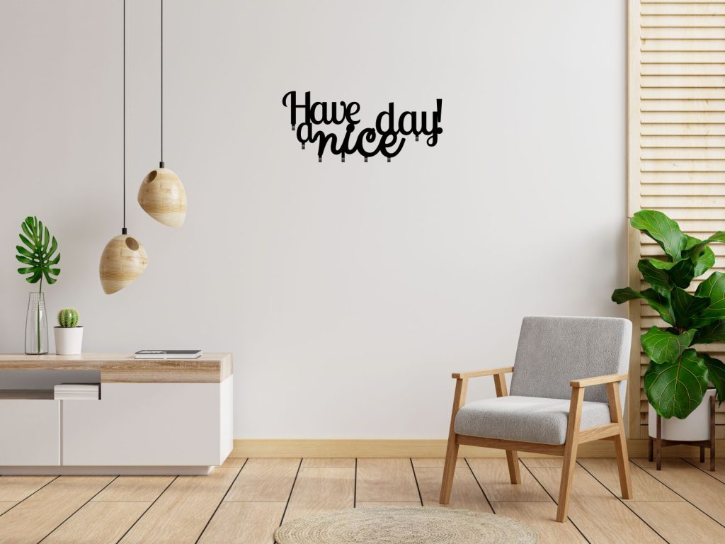 Coat Hooks Have A Nice Day! 70 cm - Image 2