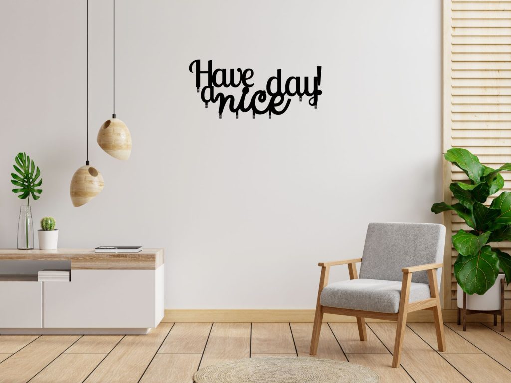 Coat Hooks Have A Nice Day! 80 cm - Image 2