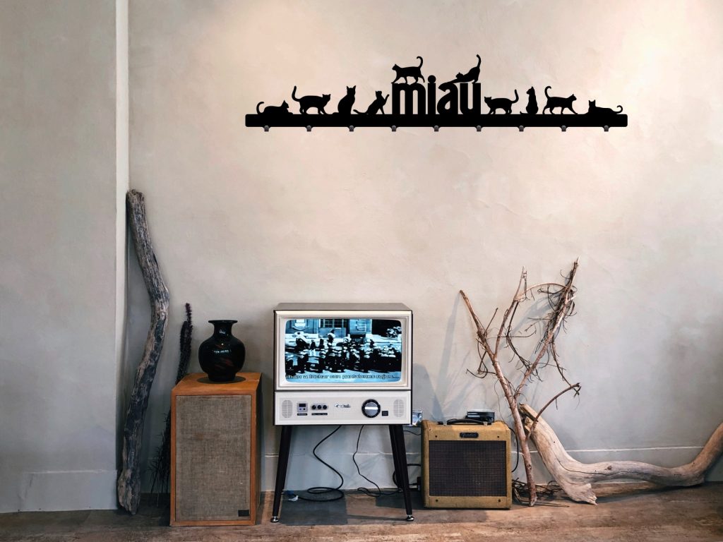 Coat Hooks Cats 90 cm - Image 2