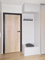 Wall Coat Rack Straight 60 cm - Image 2