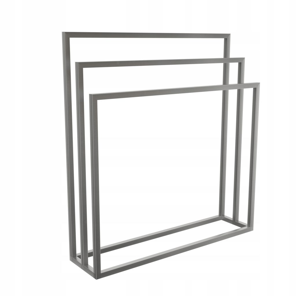 Towel Rack Triple Brushed Stainless Steel L - Image 2