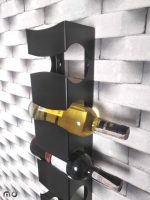Wall Mounted Wine Rack Monferrato 6 Bottles 83 cm - Image 4