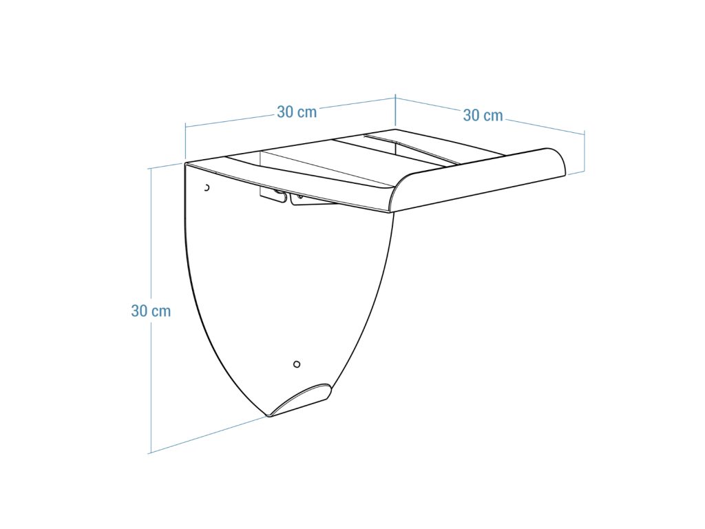 Helmet shelf with hanger - Image 4