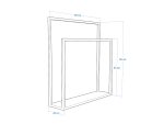 Free Standing Towel Rack Stainless Steel L - Image 5