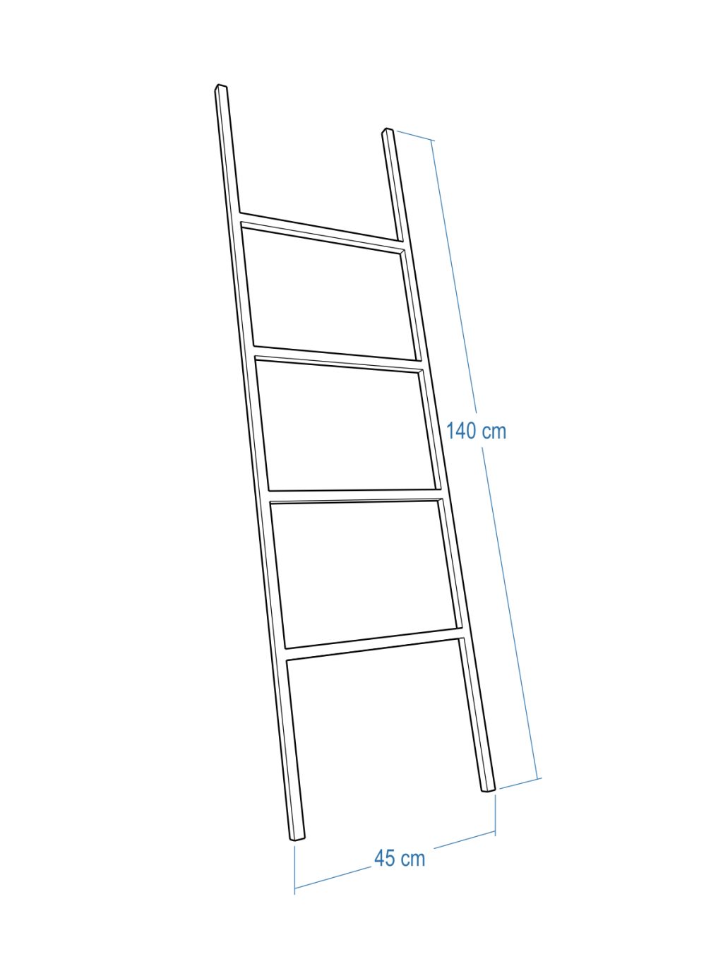 Ladder Towel Rack Long S - Image 4