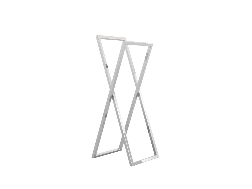 Free Standing Towel Rack Verso Stainless Steel XS - Image 2