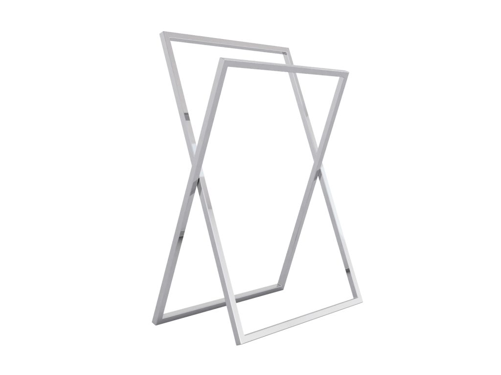 Free Standing Towel Rack Verso Stainless Steel M - Image 2