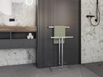 Free Standing Towel Rack T Stainless Steel S - Image 3