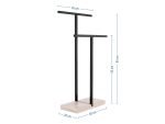 Towel Rack T with Wooden Base S - Image 4