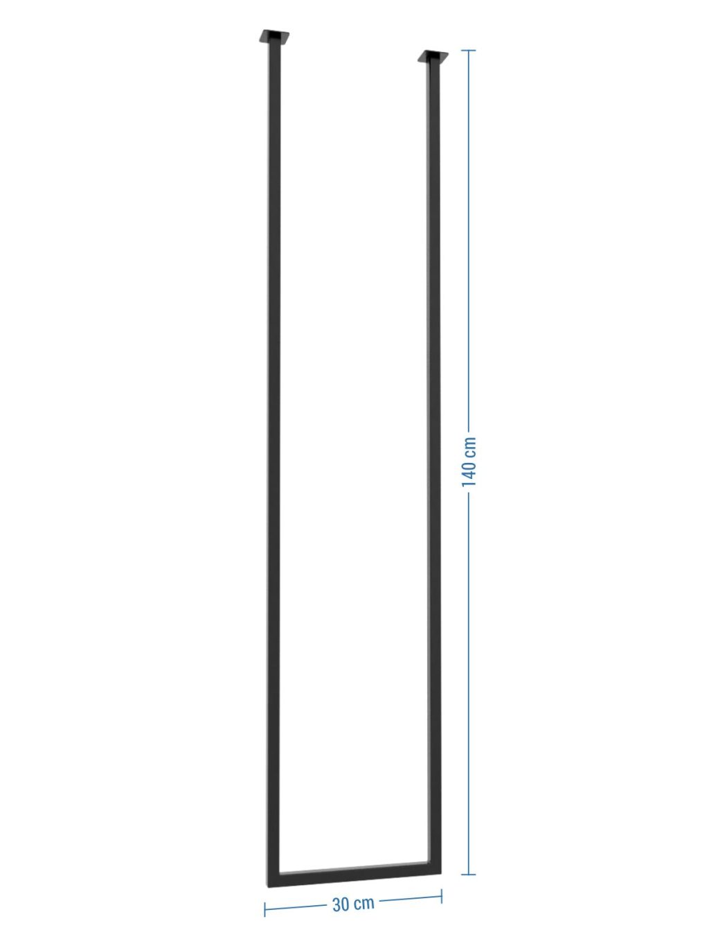 Ceiling Towel Rail Long Single XS - Image 4