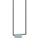 Ceiling Towel Rail Single S