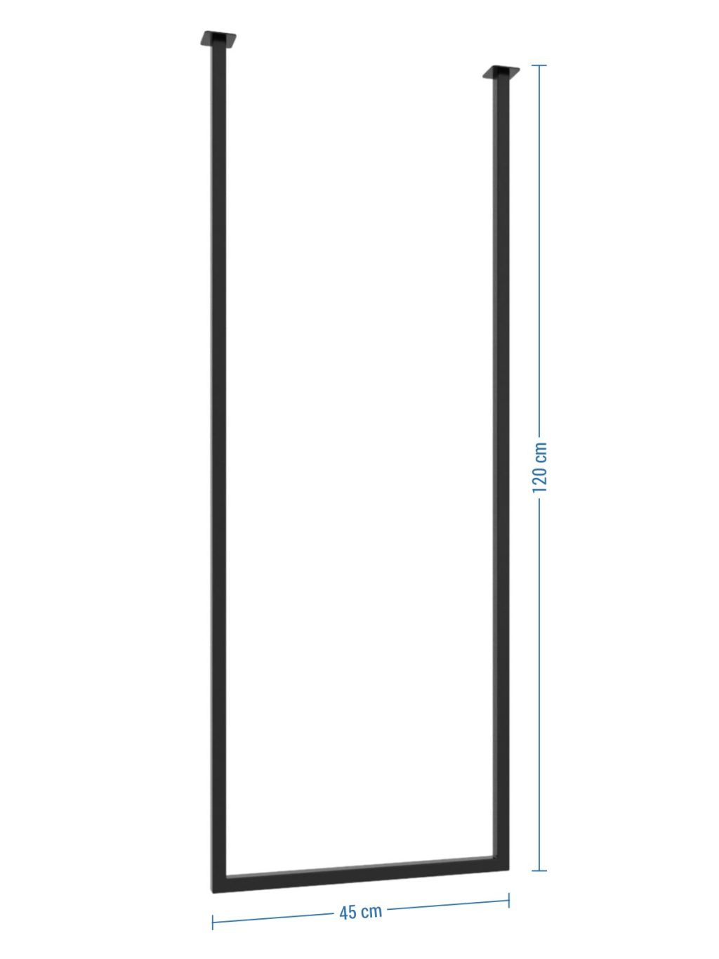 Ceiling Towel Rail Single S - Image 4