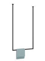 Ceiling Towel Rail Single M