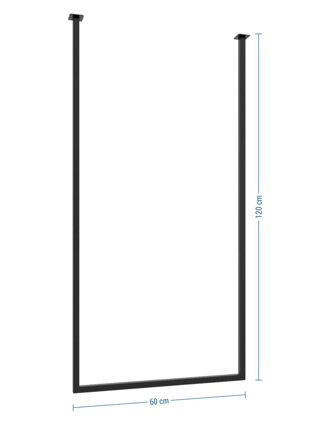 Ceiling Towel Rail Single M - Image 4