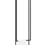 Ceiling Towel Rail Long Double S