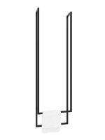 Ceiling Towel Rail Long Double S