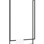 Ceiling Towel Rack Long Double L