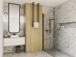 Ceiling Towel Rail Double XS - Image 3