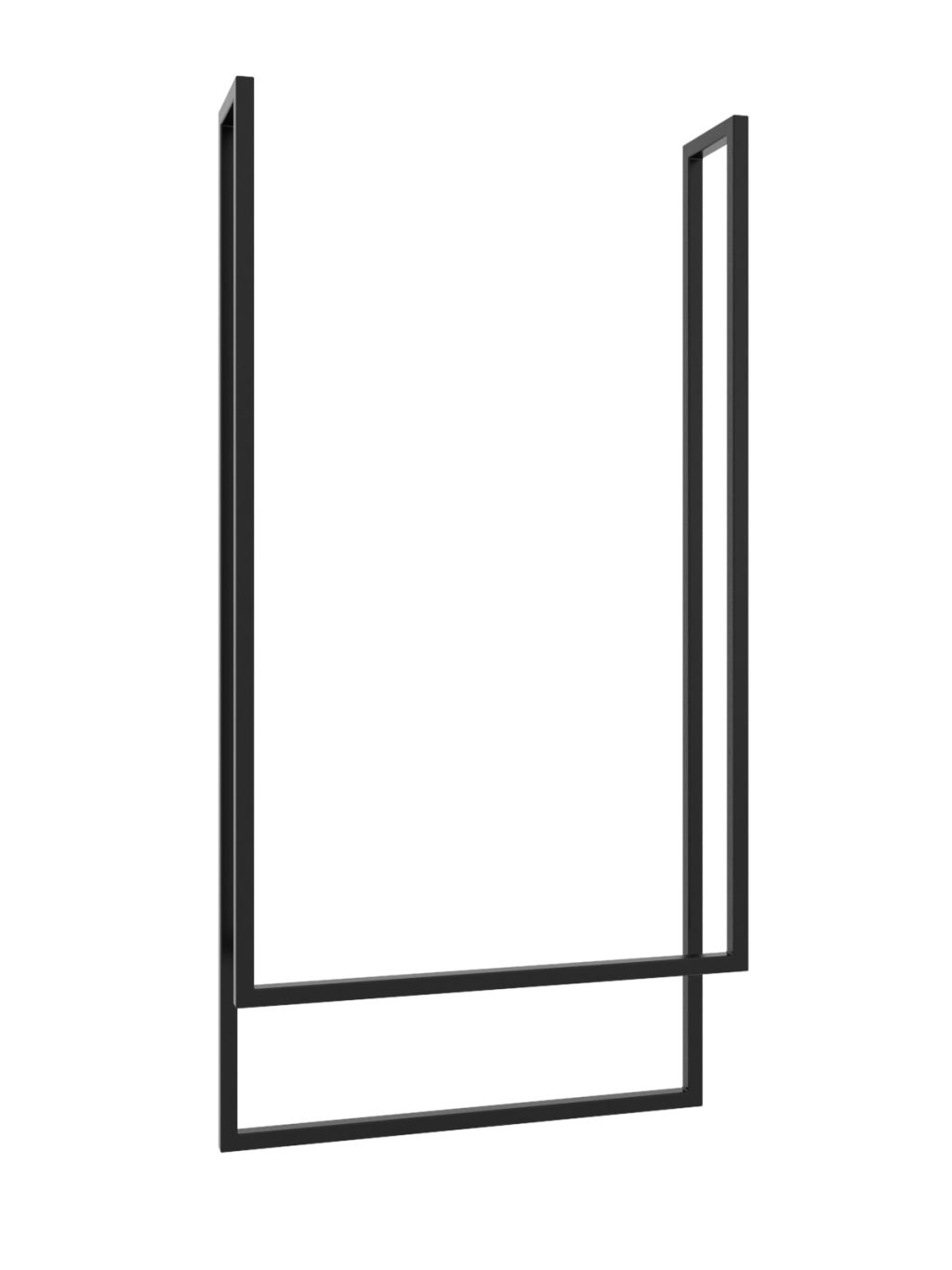 Ceiling Towel Rail Double M - Image 6