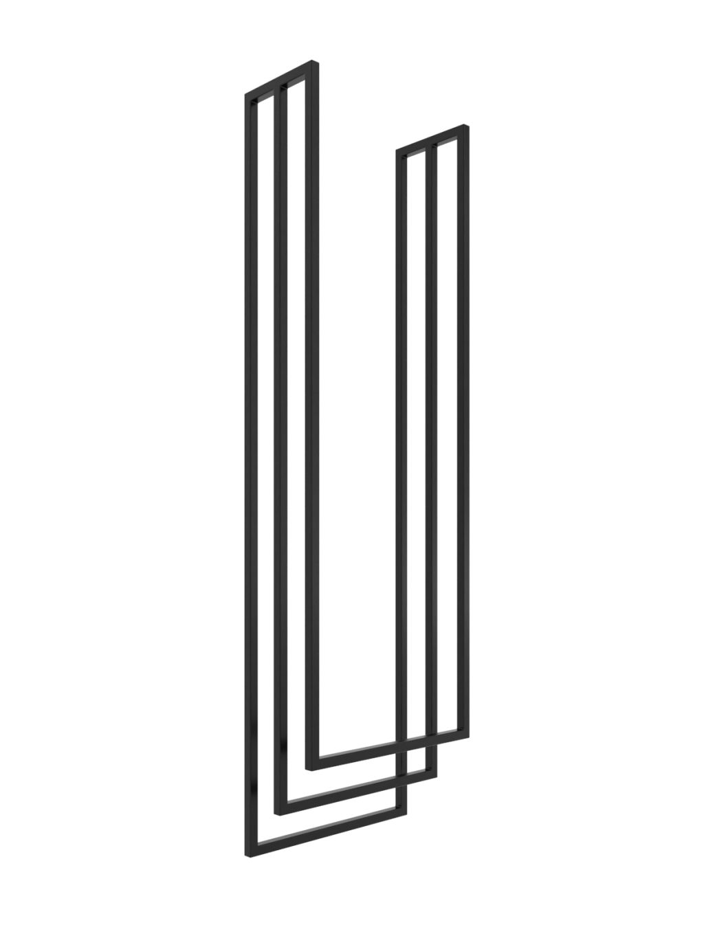 Ceiling Towel Rack Long Triple S - Image 2