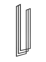 Ceiling Towel Rack Long Triple S - Image 2