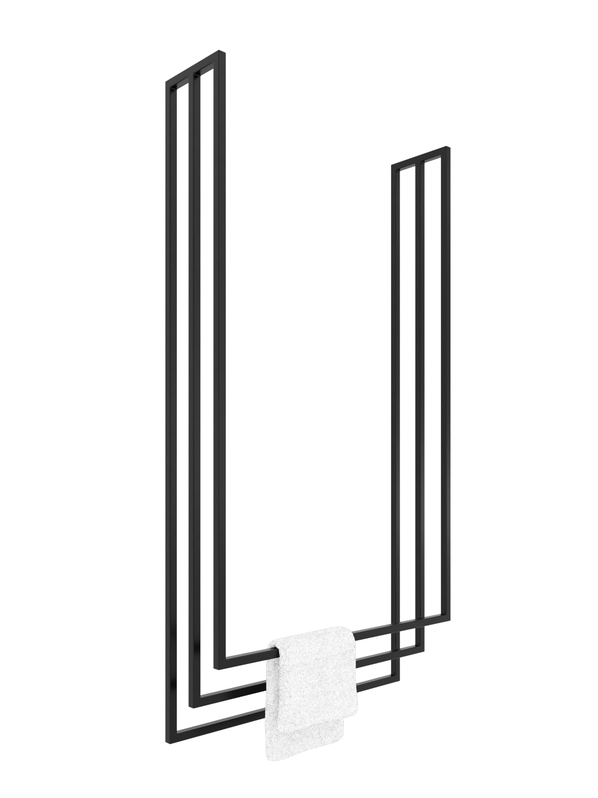 ws-3-150-80-l-cza-sym1 Ceiling Towel Rack Long Triple L - Image 1