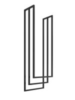 Ceiling Towel Rail Triple S - Image 2