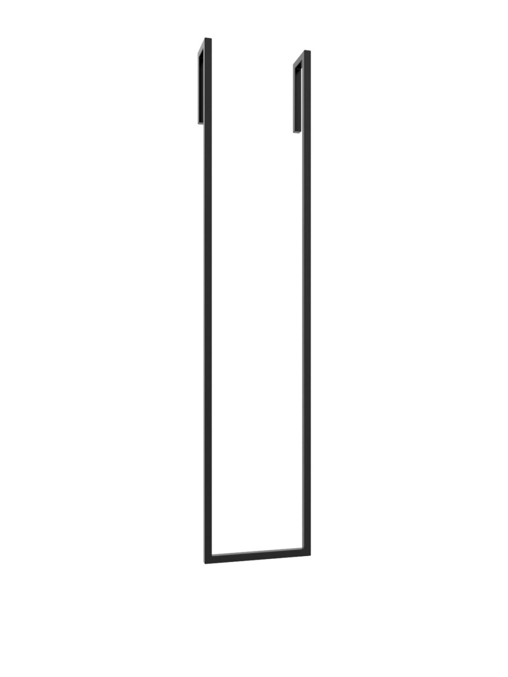 Single Wall-Mounted Towel Rack Long XS - Image 2