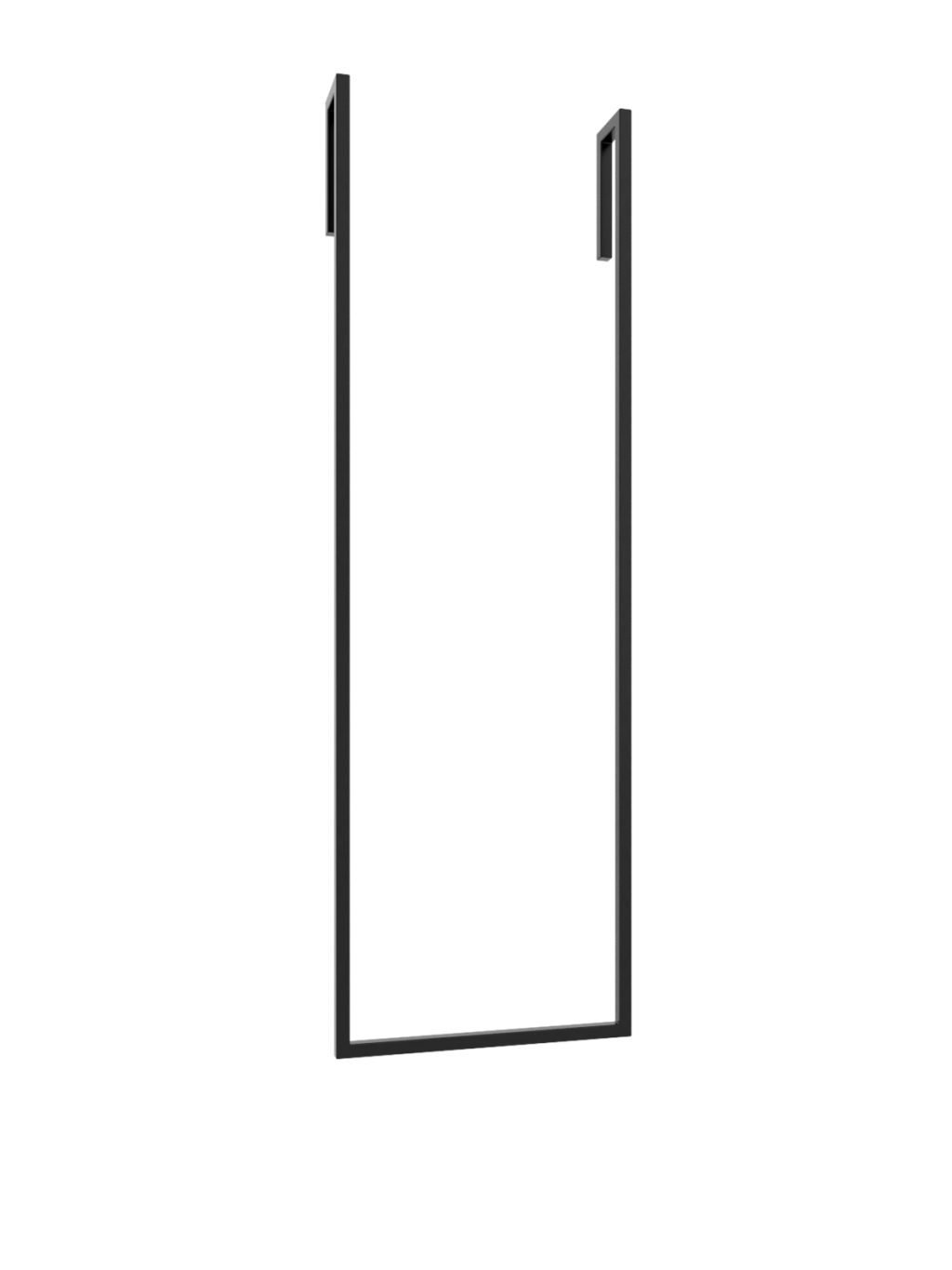 Single Wall-Mounted Towel Rack Long S - Image 2