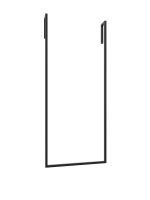 Single Wall-Mounted Towel Rack Long M - Image 2
