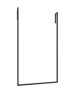Single Wall-Mounted Towel Rack Long L - Image 2