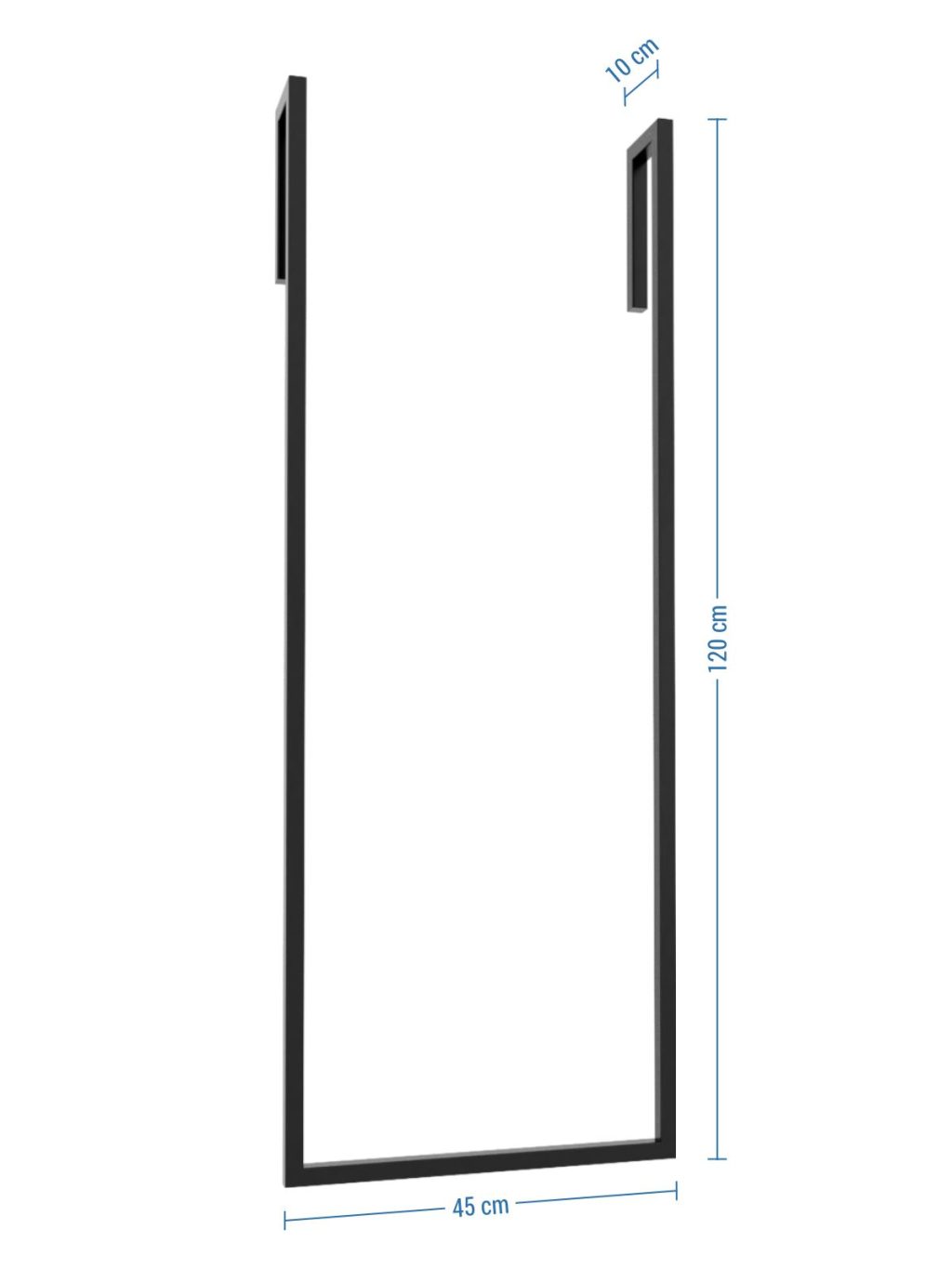 Wall Mounted Towel Rack Single S - Image 4