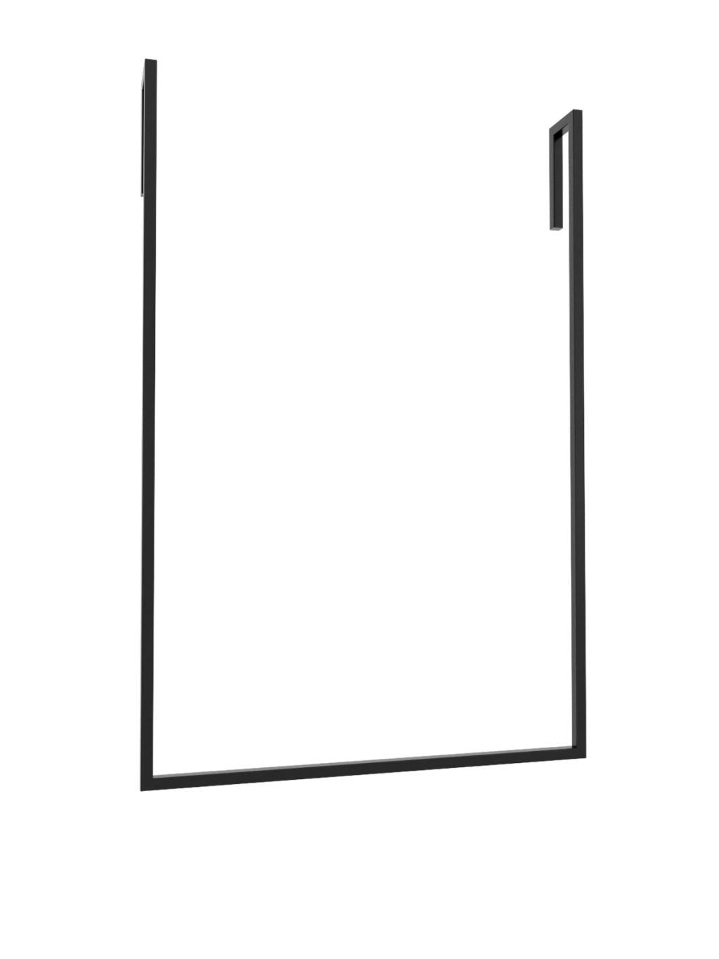 Wall Mounted Towel Rack Single L - Image 2