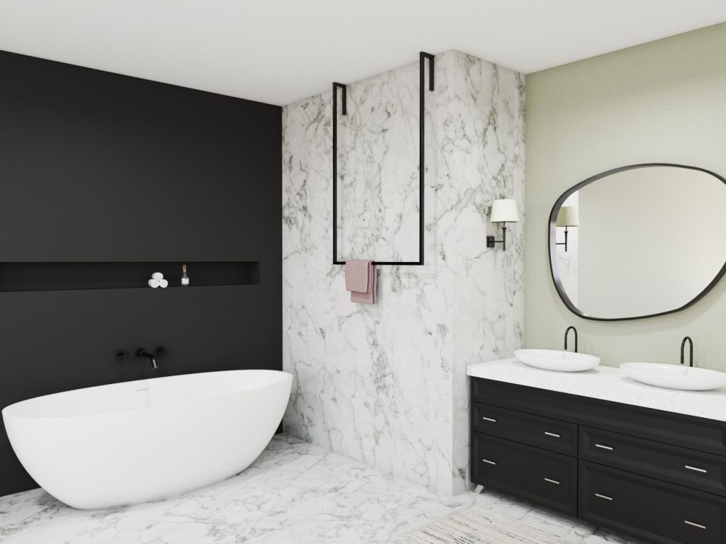 Wall Mounted Towel Rack Single L - Image 3