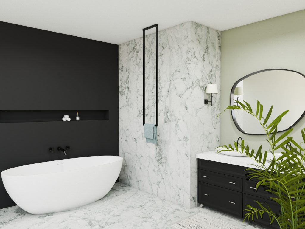 Ceiling Towel Rail Single Long for plasterboard XS - Image 3