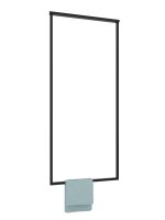 Ceiling Towel Rail Single Long for plasterboard M