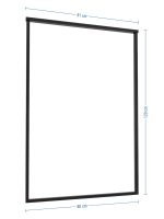 Ceiling Towel Rail Single for plasterboard L - Image 4