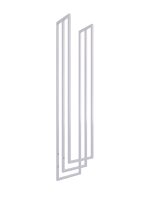 Ceiling Towel Rack Long Triple Stainless Steel XS - Image 2