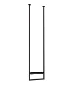 Ceiling Towel Rail Long with Shelf XS - Image 2