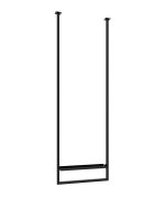 Ceiling Towel Rail Long with Shelf S - Image 2