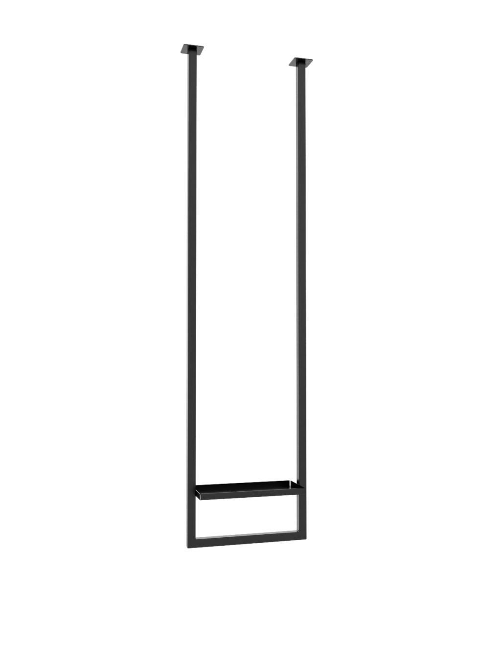 Ceiling Towel Rail with Shelf XS - Image 2