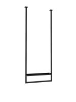 Ceiling Towel Rail with Shelf S - Image 2