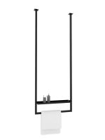 Ceiling Towel Rail with Shelf S