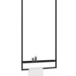 Ceiling Towel Rail with Shelf M